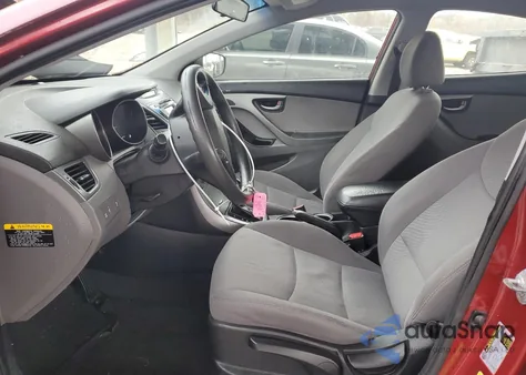 2015 Hyundai Elantra Se z USA, uszkodzony, nr VIN 5NPDH4AE0FH580678